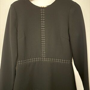 Club Monaco Little Black Long Sleeve Dress Size 6